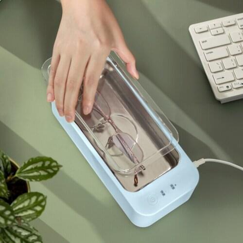 Youpin Glasses Cleaning Machine Ultrasonic Glasses Cleaning Machine Household Small Watch Jewelry Ultrasonic Cleaning Machine