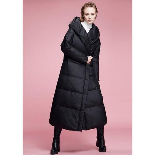 A-Style Hooded Down Coat New Design Women Winter Women Down Coat