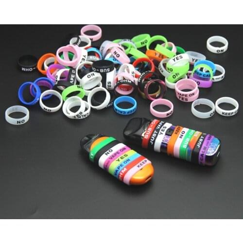 10/100/1000pcs 22*7 mm Silicone Vape Band o ring Ecig vapeband for zero nfix novo 2 fetch pro vinci x drag s 2 rpm40 80 2 pro