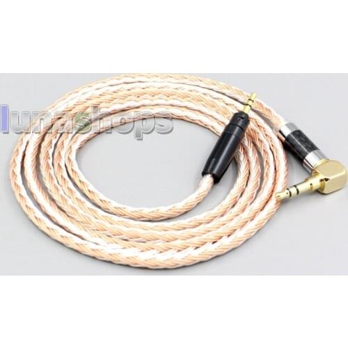 LN006724 16 Core Silver Plated OCC Mixed Earphone Cable For Ultrasone Performance 820 880 Signature DXP PRO STUDIO