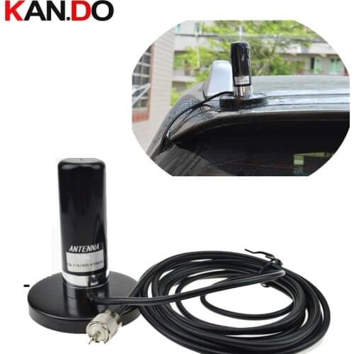 3dbi UV antenna 136-174/400-470 omnidirectional antenna walkie talkie antenna car radio communication enhance