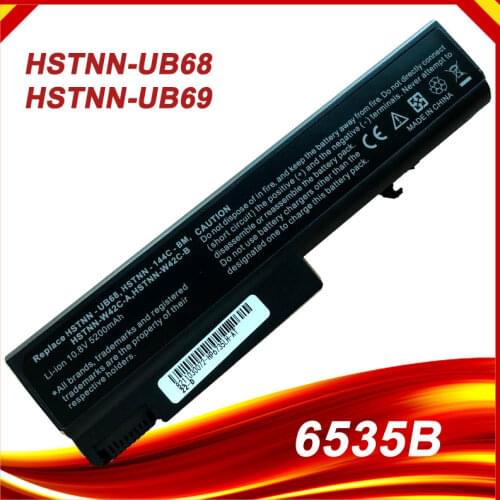 Laptop Battery For HP ProBook 6550b 6555b For HP Compaq Business Notebook 6530b 6535B 6730B 6735B 6 Cells Laptop Battery For HP