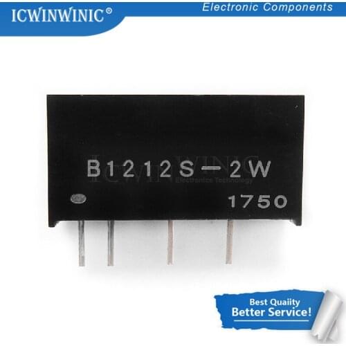 B1212S-1W 2W B1212S DC-DC regulated power supply module 12v to 12v brand New Genuine Isolating Switching Power Supply DIP4 SIP4