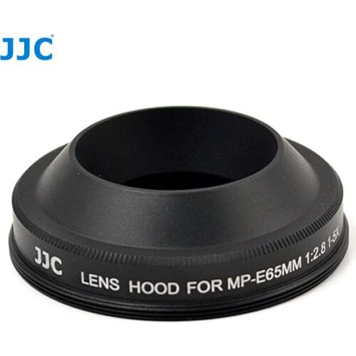 JJC LH-E65 Lens Hood For CANON Lens MP-E 65mm f/2.8 1-5x Macro Photo Replaces CANON MP-E65 Camera Accessories