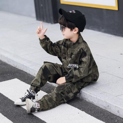 Kids Valentines Clothes Tracksuit Boys Clothes Set Casual Coats and Pants Teenage Sportwear Clothing Sport Suit