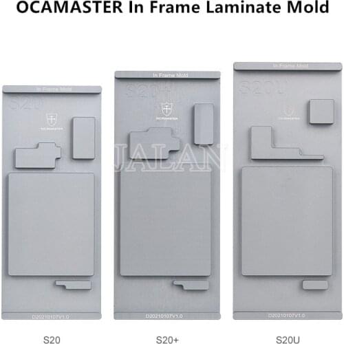 OCA MASTER Mold For Samsung S20 S10 S9 S8 plus Note 8 9 10 Plus LCD Repair Display Screen Glass In-frame Lamination Mold