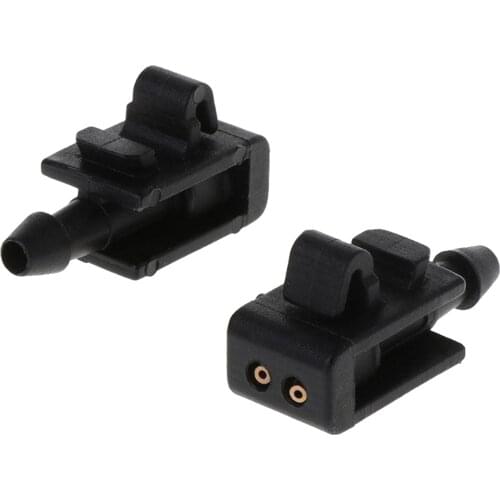Front Windshield Windscreen Wiper Washer Nozzles Jet for Renault Megane II, Pack of 2