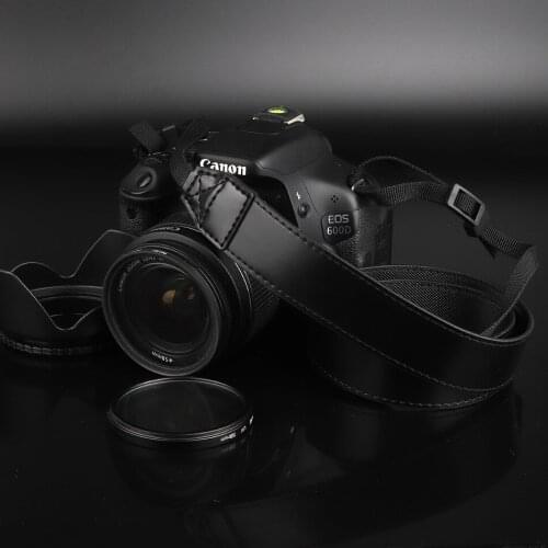 PU Leather Camera Strap Neck Shoulder Sling Belt For Nikon D7500 D5600 D5500 D5300 D7200 D90 D810 D850 D3400 D3300 D5200 D750 DF