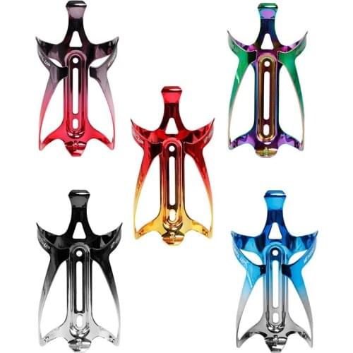 WHeeL UP Bicycle Bottle Cage Aluminum Alloy Bicycle Water Bottle Cage Holder Color for MTB Road Bike Motorcycle