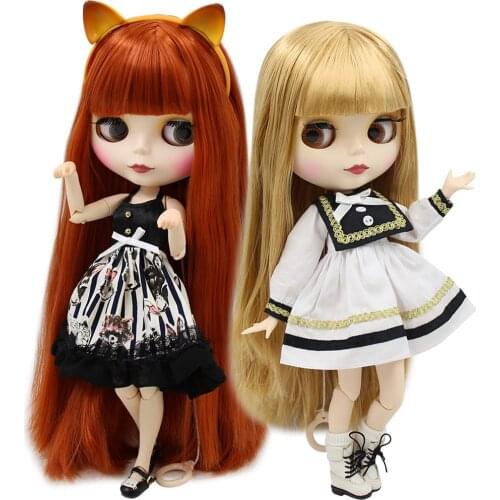 ICY DBS blyth doll 1/6 BJD toy custom doll joint body special offer on sale random eyes color nude doll 30cm