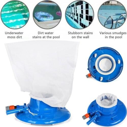 Mini Floating Objects Cleaning Tools Swimming Pool Vacuum Cleaner Pool Suction Head Cleaning Net Kit