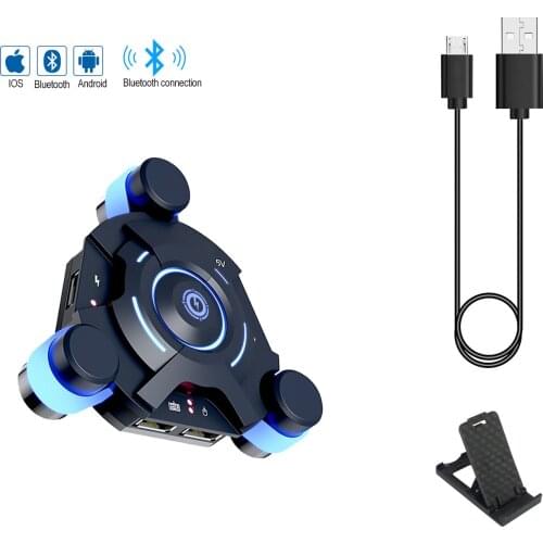 Mobile Gamepad Controller Gaming Keyboard Mouse Converter For PUBG Android ios Phone Bluetooth 5.0 Adapter Plug and Play