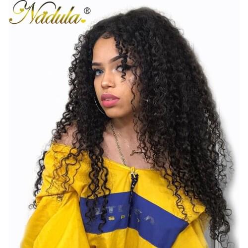 Nadula Hair Bundles Curly Human Hair Weaves 3pcs/4pcs Deal Brazilian Hair Extensions 8-26inch Natural Color Remy Hair
