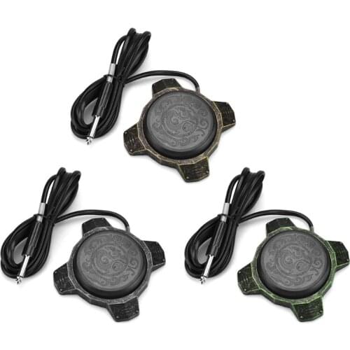 Metal Tattoo Foot Pedal Power Switch with Cable for Tattoo Machine Power Supply 27RC