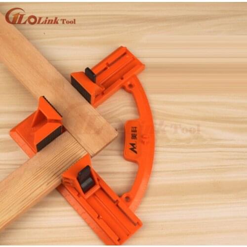 Adjustable 90 Degree Angle Clamp Right Angle Clip Plastic Corner Wooden Clamp Picture Frame Carpentry Clamps for Woodworking