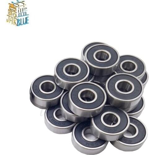 50pcs 623-2RS 624-2RS 625-2RS 626-2RS 627-2RS 628-2RS 629-2RS Rubber Sealed Bearing Ball Bearings
