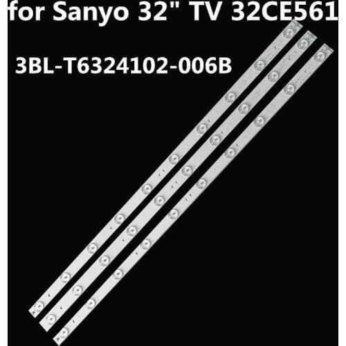 LED backlight strip LAMP for 32CE561LED 3BL-T6324102-006B 005B 020B 019B 015B DWM32H1Y1 HK315LEDM 4708-K320WD-A4211V11 A4211V01