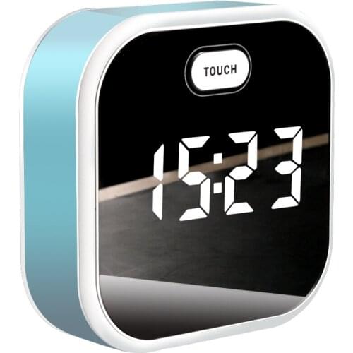 Glowing LED Color Change Alarm Clock Electronic Digital Sleep Silent Alarm Clock Student Multi Function Mini Alarm Clock MM60NZ