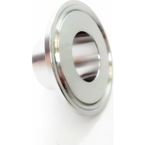 57mm 2.25" Pipe OD Butt Weld x2.5" Tri Clamp SUS 304 Stainless Steel Sanitary Fitting Coupling Home Brewing Beer Wine