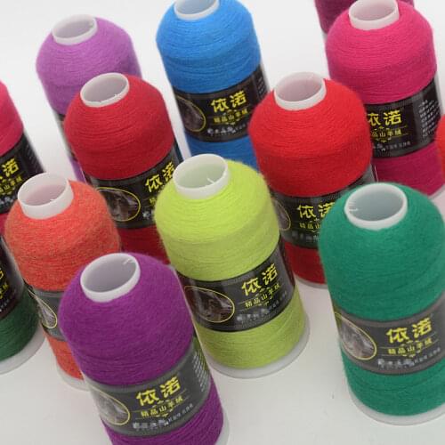 95% cashmere cashmere yarn anti pilling medium thin woven hand knitted coat scarf hat baby wool