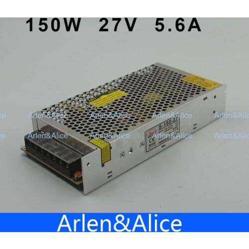 150W 27V 5.6A Single Output Switching power supply for LED Strip light AC to DC