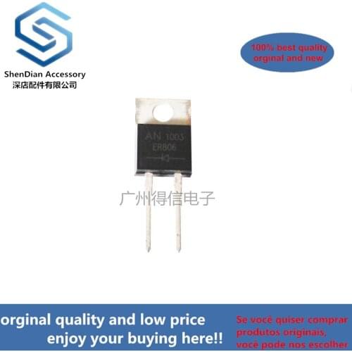 10pcs 100% orginal new ANER806 ER806 8A 600V TO-220A real photo