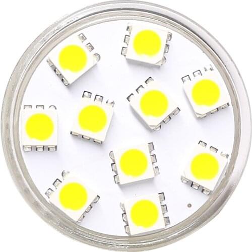 5050 SMD MR11 10LED Light 12V 24V White Commercial Engineering Indoor Home Office G4 G6.35Base Spot light 10pcs/lot