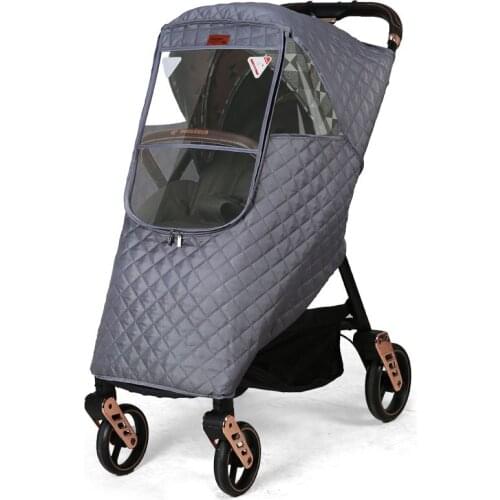 Stroller windshield rain cover Universal stroller cover to keep warm in winter baby child umbrella car wind and cold cover