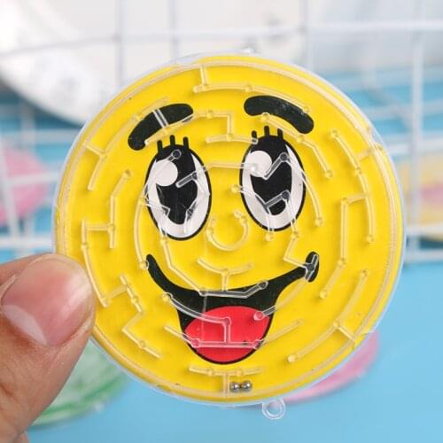 Preschool Education Smiley Animal Maze Wisdom Educational Toys Tracking Maze Game Toy Baby Gift