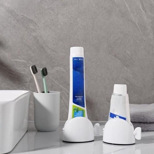 Toothpaste squeezer toilet manual facial cleanser squeezer bathroom clip toothbrush holder toothpaste storage