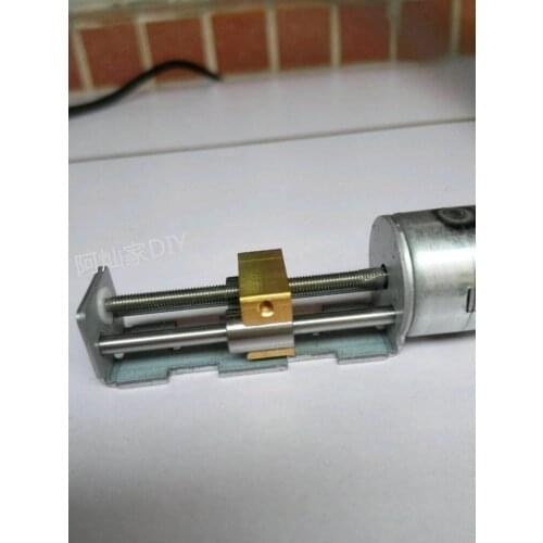 Micro Stepping Slide, Stepping Motor, 20mm 2 Phase, 4 Wire Slider, Linear Bearing Motor