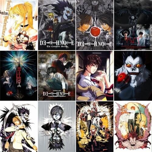 5D Diy Diamond Painting Anime Death Note Cross Stitch Kit Full Drill Embroidery Mosaic Art Picture of Rhinestones Decor