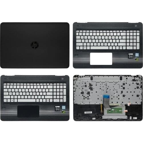 95% NEW For HP Pavilion 15-BC 15-BO Series Laptop Palmrest Upper Case US Backlit Keyboard Touchpad 858971-001