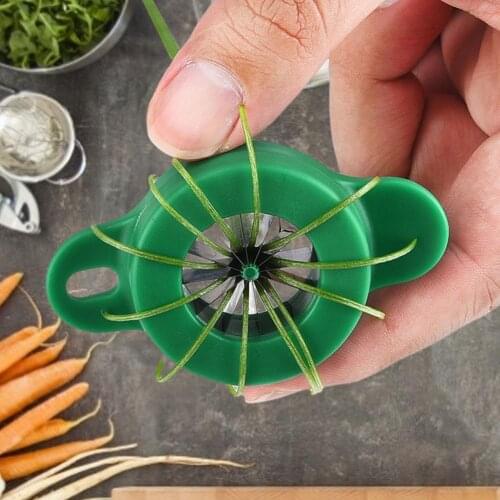 Plum Blossom Onion Cutter Stainless Steel Onion Cutter Graters Shred Silk Knife Vegetable hopperSlicer Kitchen Accessories