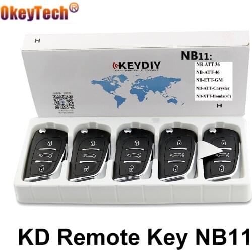OkeyTech 5PCS/LOT Multi-functional KD Key Remote Control Car Key Keydiy 3 Buttons For Keydiy KD900 URG200 KD200 Key Programmer