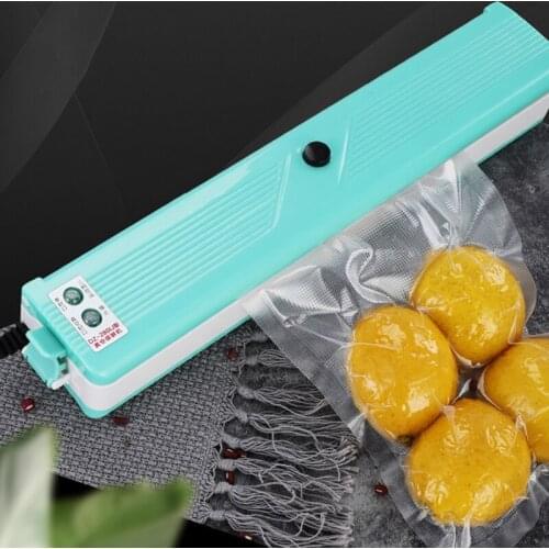 Electric Vacuum Sealer Packaging Machine For Home Kitchen Food Film Sealer Vacuum Packer Food Fresh FREE GIFT 6pcs Storage Bags