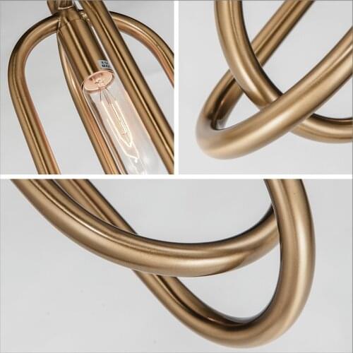 Gold black nordic pendant light clear glass lampshade hanging lamp dining room cafe bar led pendant lights suspension luminaire