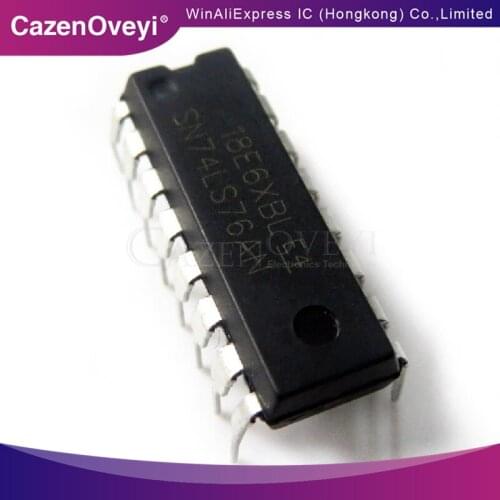10pcs/lot SN74LS76AN SN74LS76N HD74LS76AP HD74LS76P 74LS76 DIP-16 new original In Stock
