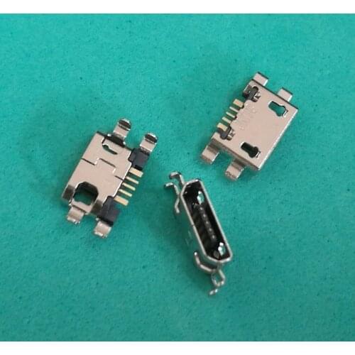 50pcs For ZTE Blade L2 plus L370 C370 Nubia Z9 Mini Z9Mini NX5 micro usb charge charging connector plug dock socket port