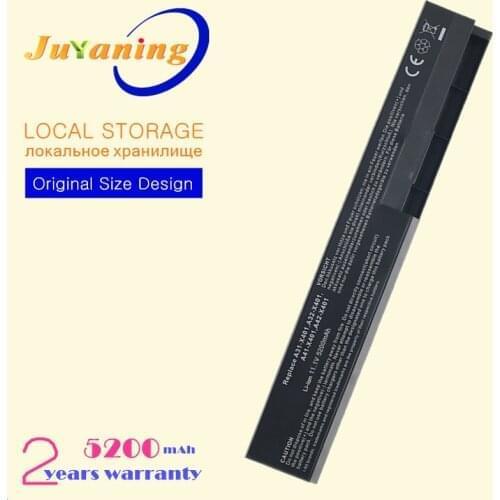 5200mAh laptop battery for Asus F301 F301A F301U F401 F401A F401U F501 F501A F501U A31-X401 A32-X401 A41-X401 A42-X401
