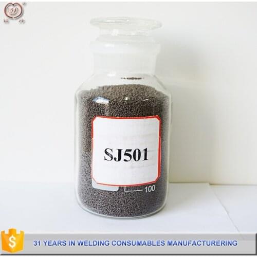 Agglomerated Submerged Arc Welding Flux SJ501 for Gas Bottle Welding