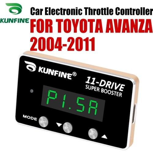 KUNFINE Car Electronic Throttle Controller Racing Accelerator Potent Booster For TOYOTA AVANZA 2004-2011 Tuning Parts