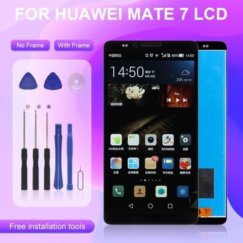 Catteny Lcd For Huawei Ascend Mate 7 Display With Touch Screen Digitizer Panel Assembly Free Shipping With Tools