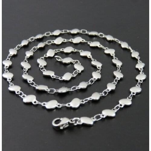 5.2mm High Quality Stainless Steel Women Chain Necklace, Fashion Chrsitmas Gift Jewelry Findings
