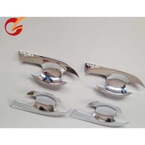 Use for nissan pickup d23 navara np300 door handle chrome cover bowl 2015 up