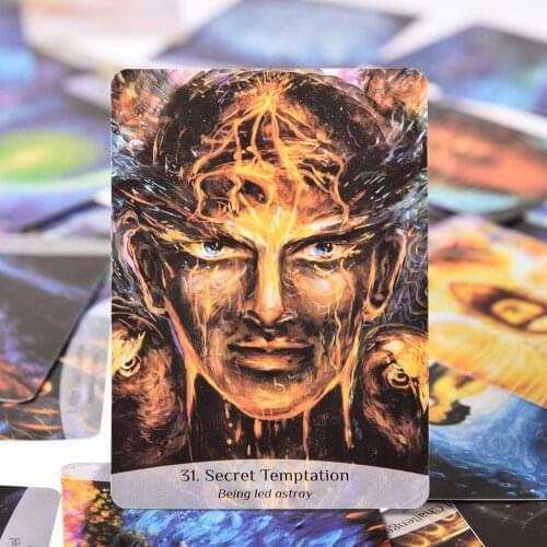 Sacred Spirit Reading Cards New Tarot Interactive Board Games Full English Version Deck Game Board Oracle Cards Party Game