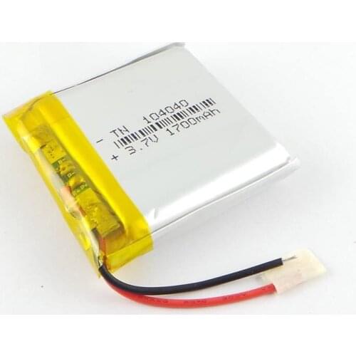 Brown 3.7V lithium polymer battery 104040 1700MAH batteries Rechargeable Li-ion Cell