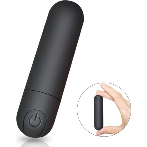 USB Rechargeable Mini Bullet Vibrator 10 Speed Waterproof G-spot Clitoris Stimulator Anal Dildo Vibrator Adult Sex Toy for Woman