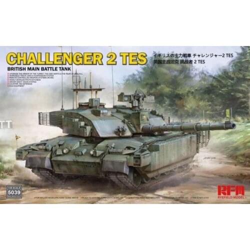 Rye Field Model RM5039 1/35 scale CHALLENGER 2 TES BRITISH MAIN BATTLE TANK