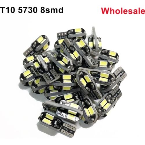 Wholesale Error free T10 W5W 194 LEDriving SL 501 auto LED light 5730 canbus interior dome license plate bulb trunk T10 led